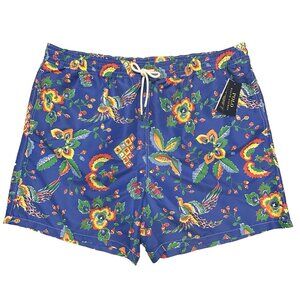 Polo Ralph Lauren Men’s 4XB Swim Trunks Lined Shorts Pockets Drawstring Floral